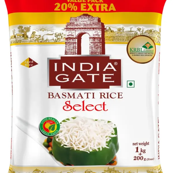 INDIA GATE BASMATI SELECT 1 KG